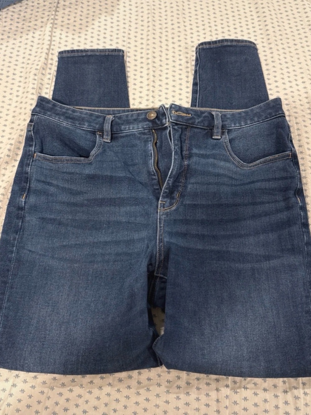 American Eagle Outfitters Women's Medium Blue Stretch Jeggings